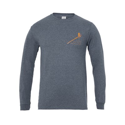 MARK MILSOME FOUNDATION LONG SLEEVE T (GREY) M