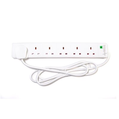 6 WAY EXT SURGE PROTECTED