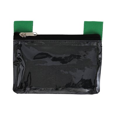 PV FLAT POUCH SMALL GREEN