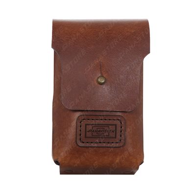 LEATHER LOADER POUCH - SMALL (TAN)