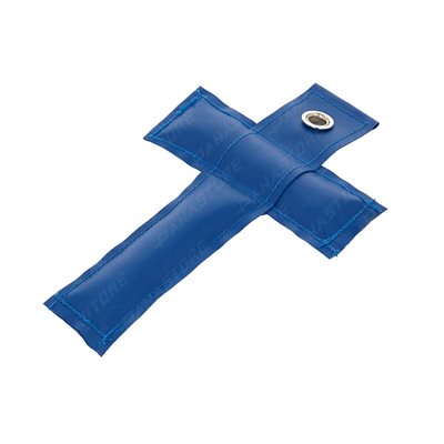 SAUSAGE T-MARKER PVC BLUE