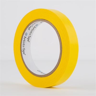 ARTISTS PAPER TAPE 1" YELLOW (25M)